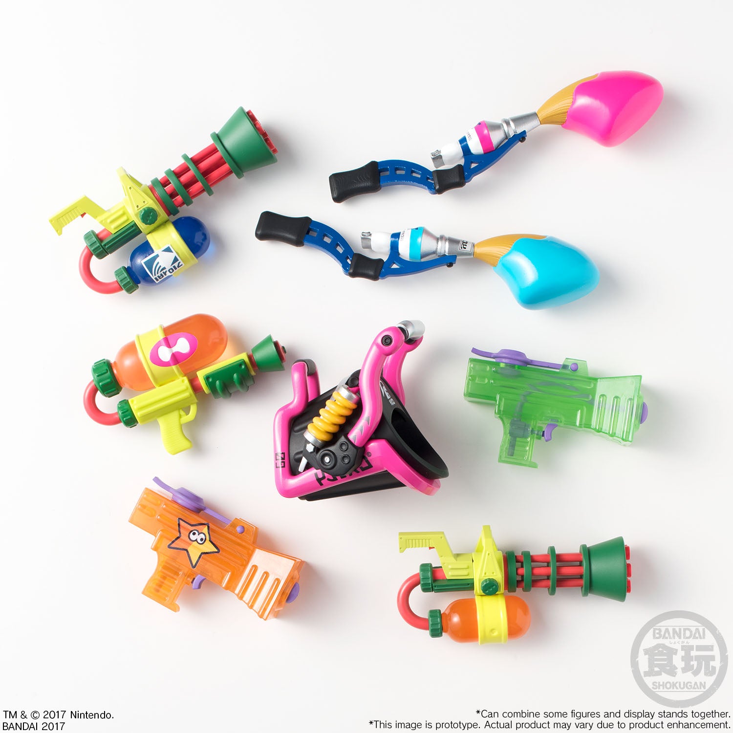 Bandai Assorted Splatoon Weapons Collection Vol. 2 'Splatoon', Bandai Weapons Collection