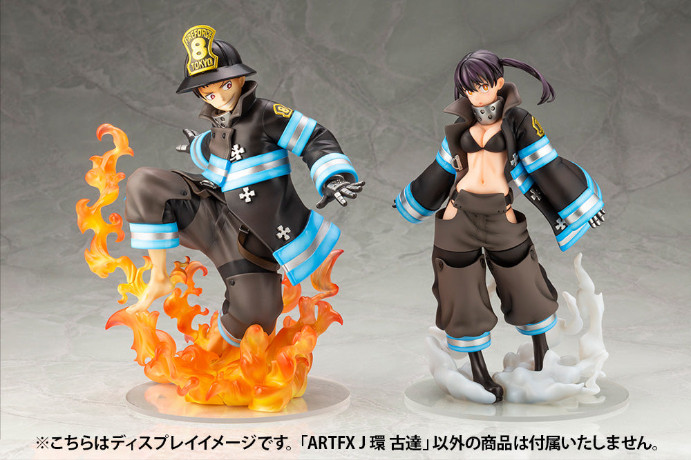 Kotobukiya 1/8 Artfx J Tamaki Kotatsu Fire Force, Pre-painted PVC Statue