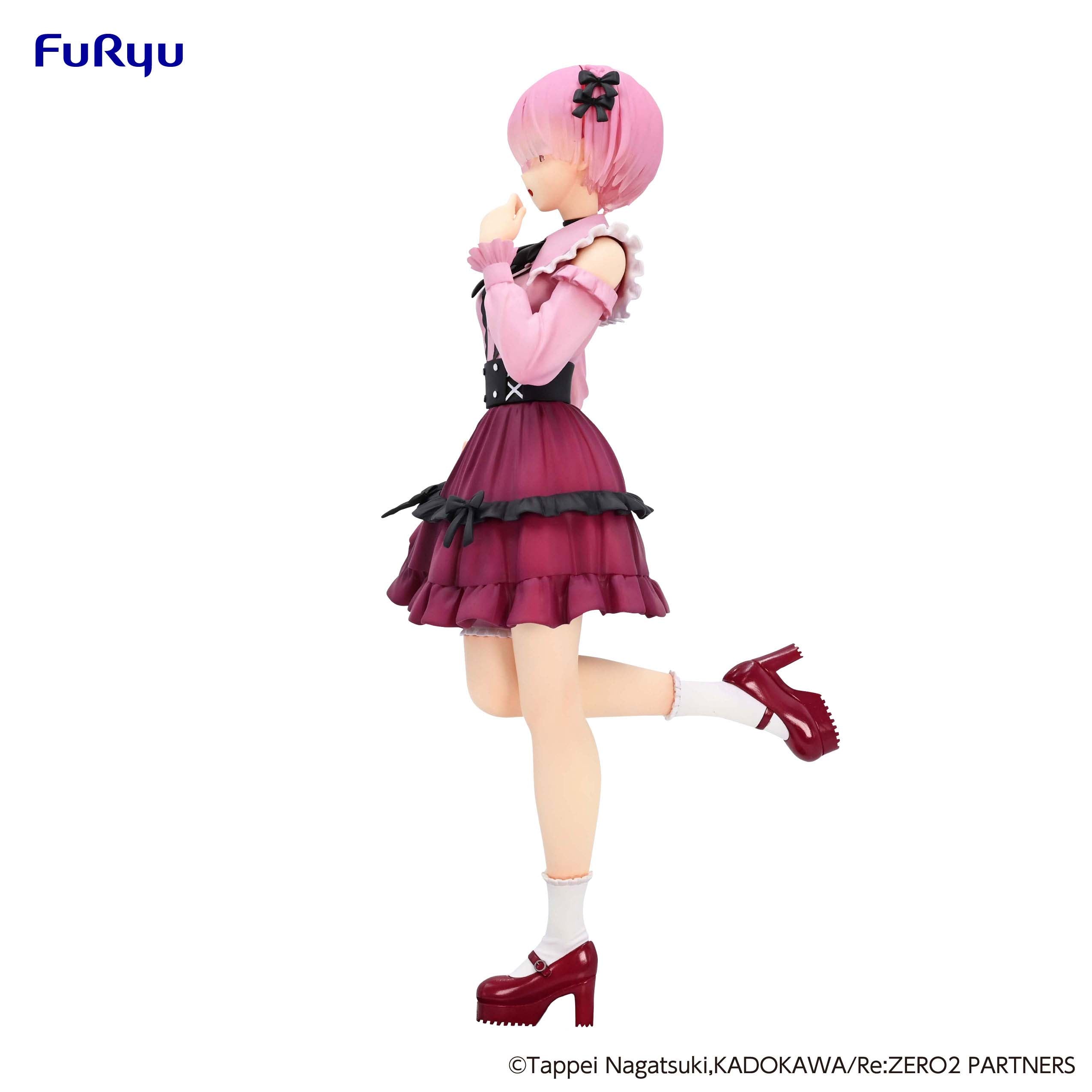 FURYU Corporation Re:ZERO -Starting Life in Another World- Trio-Try-iT Figure -Ram Girly Outfit-