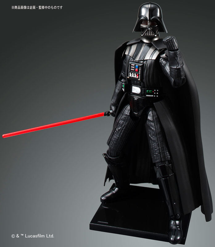 スター・ウォーズ - Darth Vader - Characters & Creatures, Star Wars Plastic Model - 1/12(Bandai)