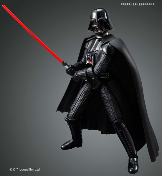 スター・ウォーズ - Darth Vader - Characters & Creatures, Star Wars Plastic Model - 1/12(Bandai)