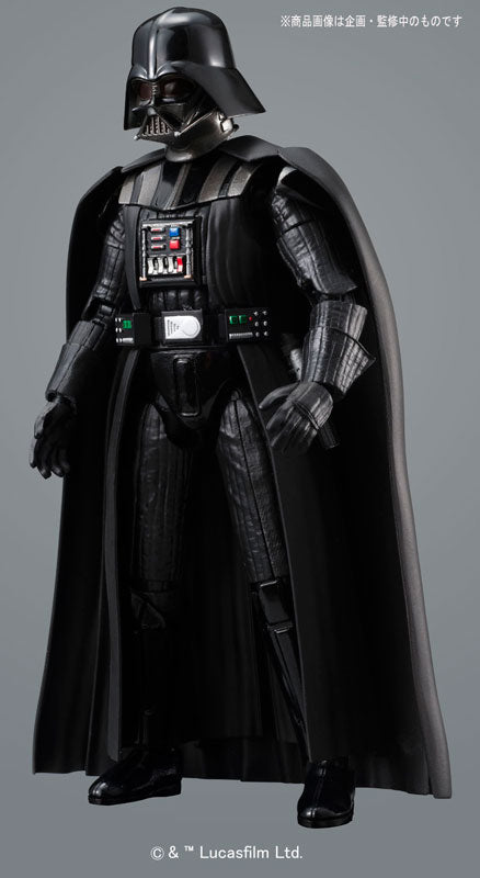 スター・ウォーズ - Darth Vader - Characters & Creatures, Star Wars Plastic Model - 1/12(Bandai)