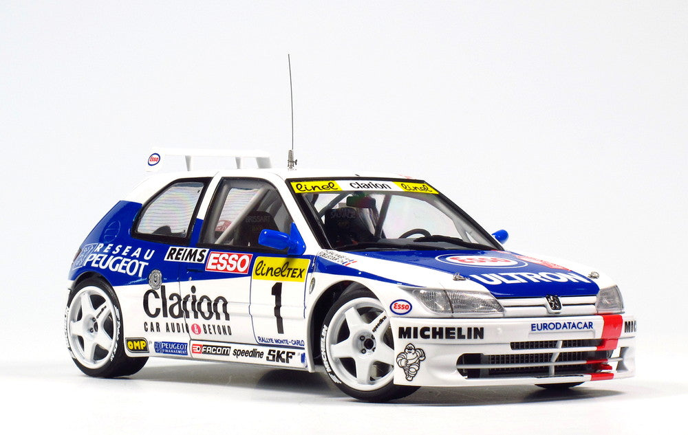 Platz NuNu 1/24 PEUGEOT 306 MAXI 1996 Monte Carlo Rally, Vehicle