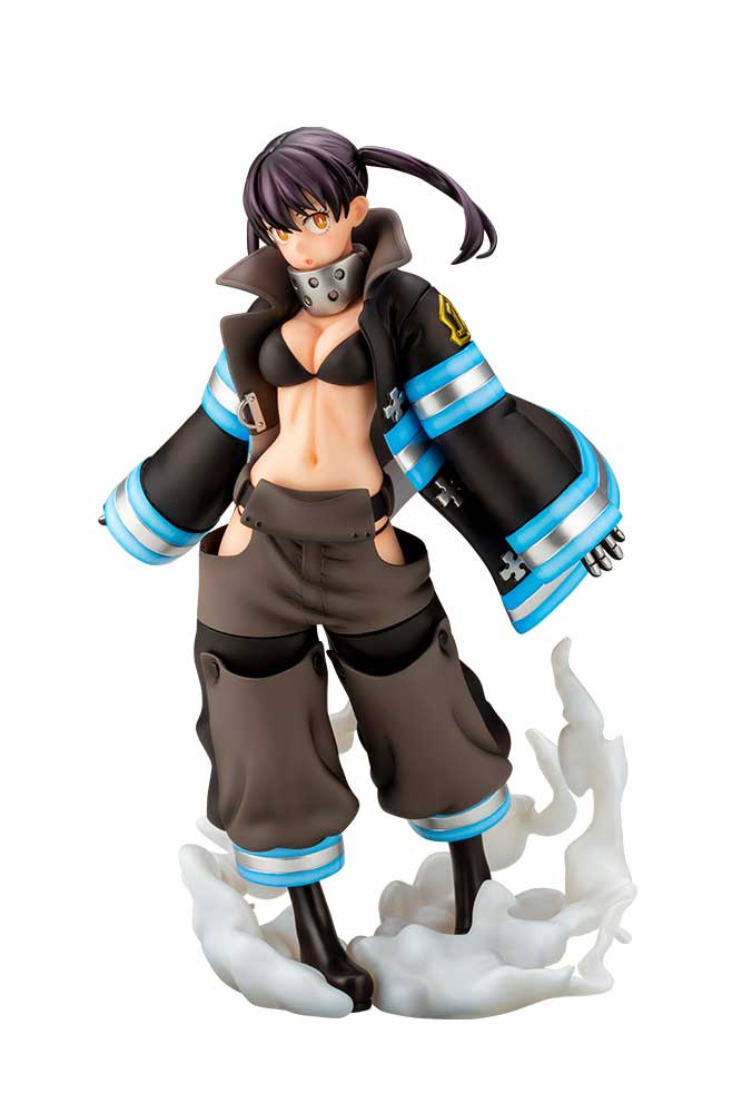 Kotobukiya 1/8 Artfx J Tamaki Kotatsu Fire Force, Pre-painted PVC Statue