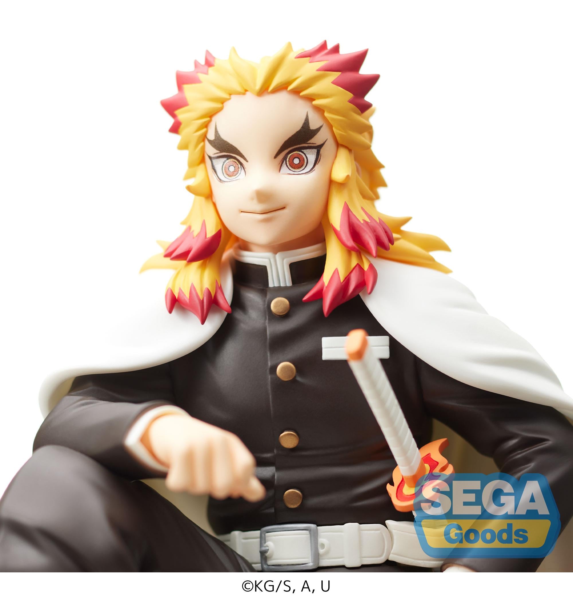 Good Smile Company Demon Slayer: Kimetsu no Yaiba Series Kyojuro Rengoku Hashira Meeting PM Perching Figure