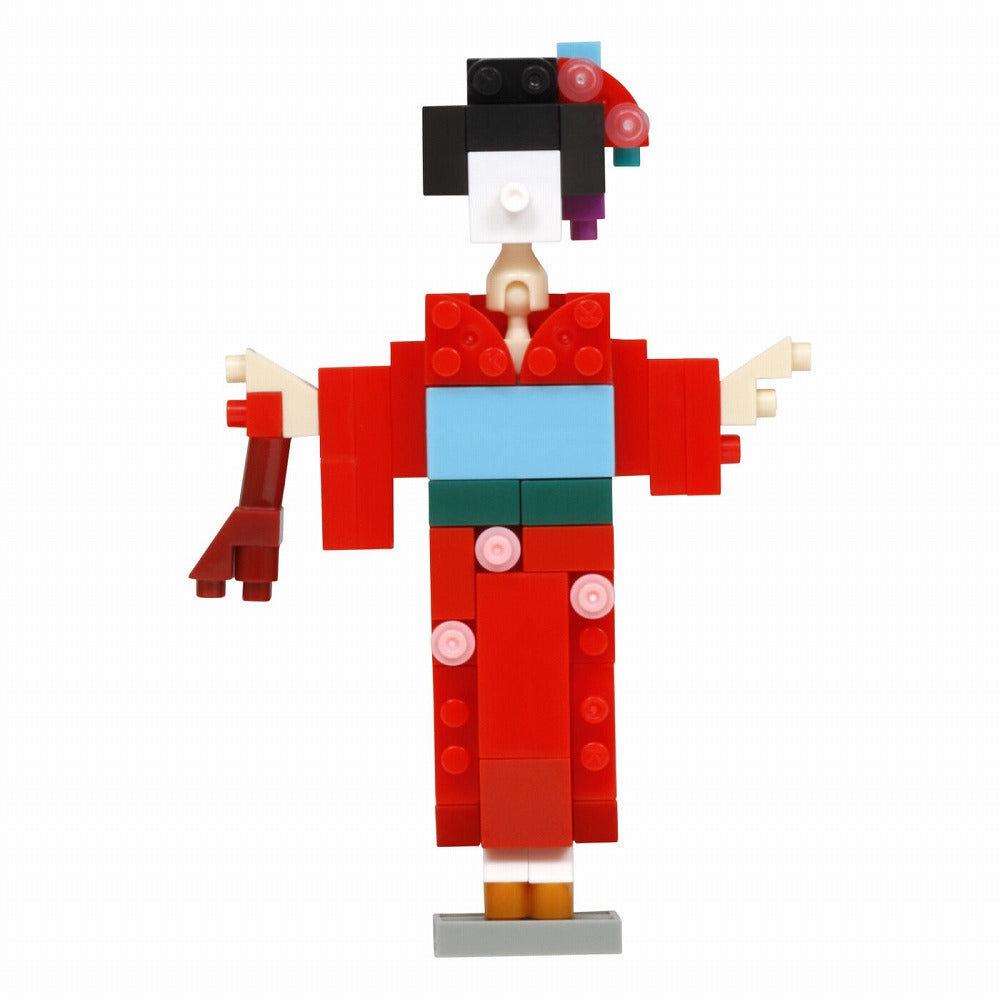 Nanoblock Collection Series Award Winners -nanoblock design competition- KIMONO GIRL "nanoblock Award"