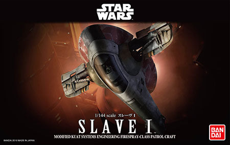 Bandai Slave 1 'Star Wars', Bandai Star Wars 1/144 Plastic Model