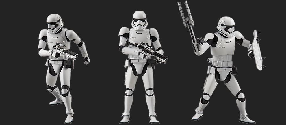 Bandai First Order Stormtrooper 'Star Wars', Bandai Star Wars Character Line 1/12