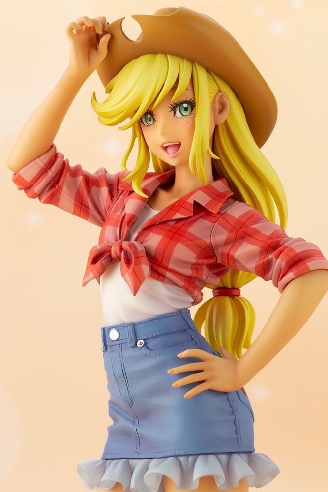 Kotobukiya 1/7 Applejack Bishoujo Statue, My Little Pony Series Printed and Assembled Figure Kit