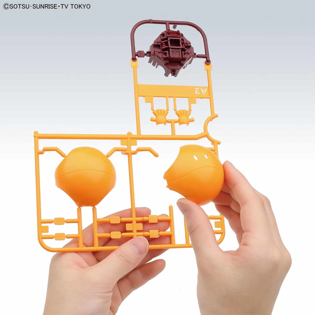 Bandai #03 Haro Shooting Orange 'Gundam 00', Bandai HaroPla - UPC 4549660283768