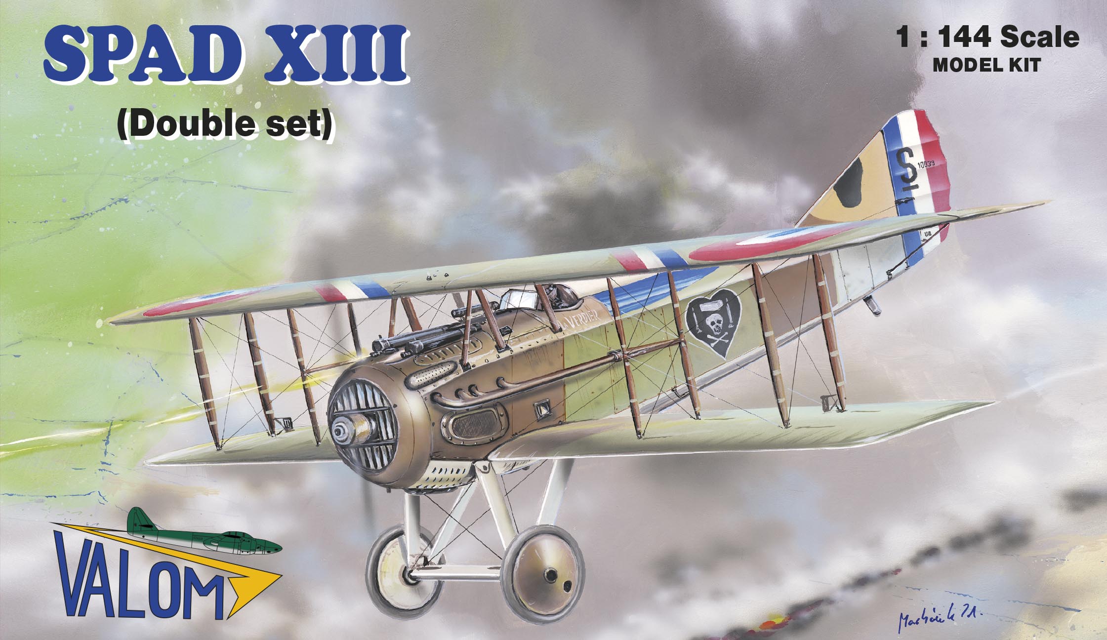 Valom 1/144 Spad XIII (Double Set)