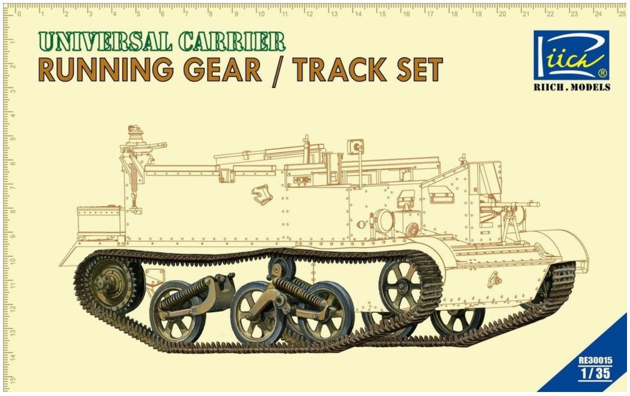 Riich 1/35 Running gear & Tracks set  for Universal Carrier