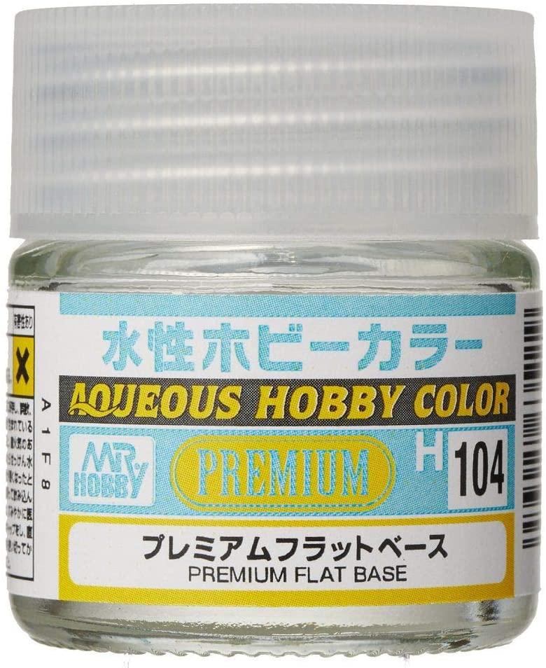 Mr Hobby Aqueous Color H104 Premium Clear Flat Base