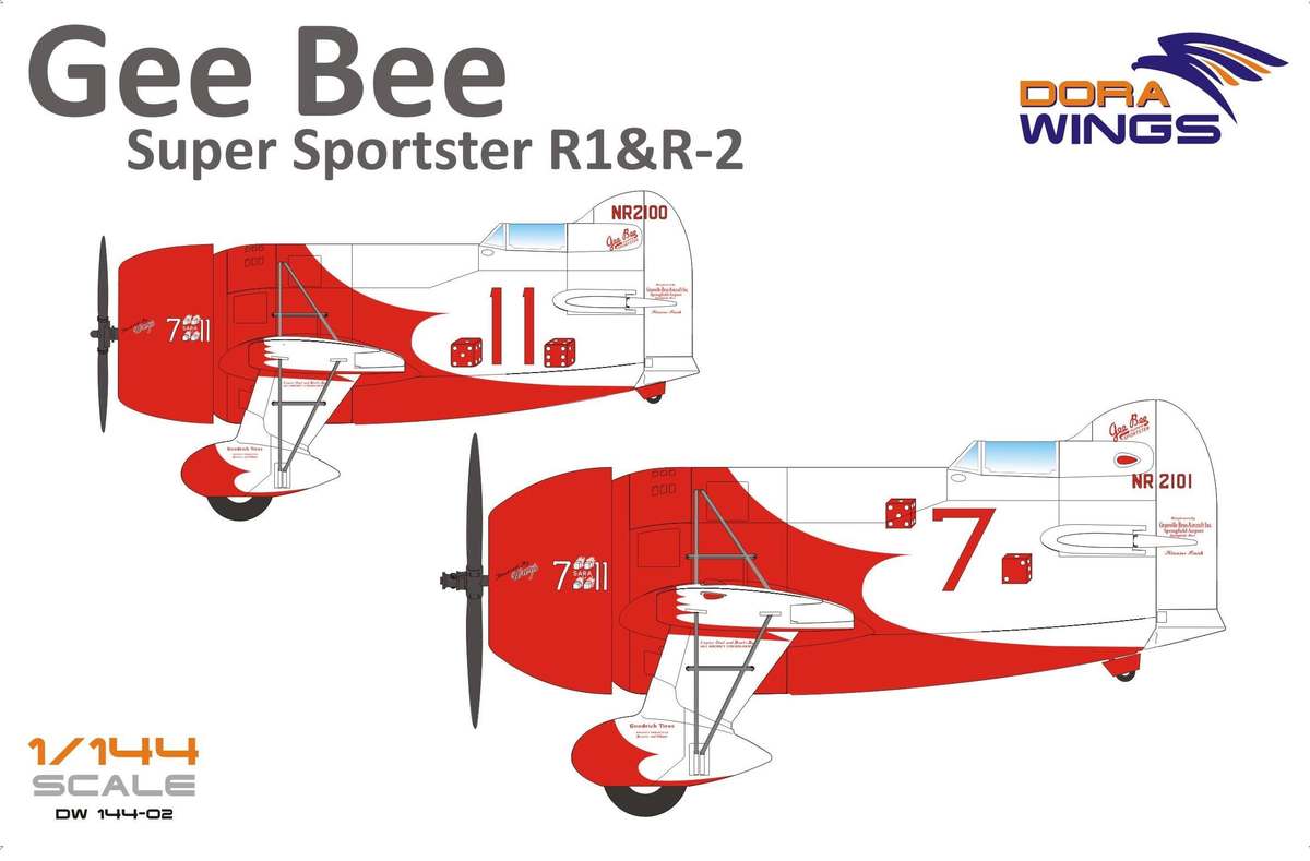 Dora Wings Gee Bee Super Sportster R1&R-2 (2 in 1)