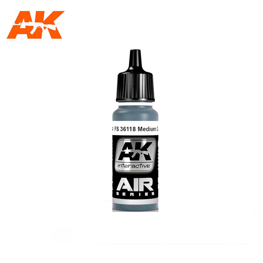 AK Interactive FS 36118 Medium Gunship Grey 17ml