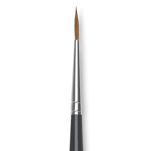 Da Vinci Watercolor Series 35 Maestro Kolinsky Brush - Long Tapered Round, Short Handle, Size 0