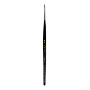 Da Vinci Watercolor Series 35 Maestro Kolinsky Brush - Long Tapered Round, Short Handle, Size 2/0