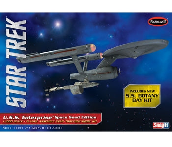 Polar Lights 1/1000 Star Trek TOS USS Enterprise Space Seed Edition Snap