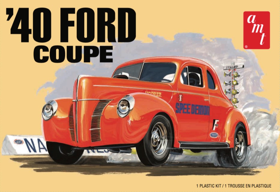 AMT 1/25 1940 Ford Coupe 2T