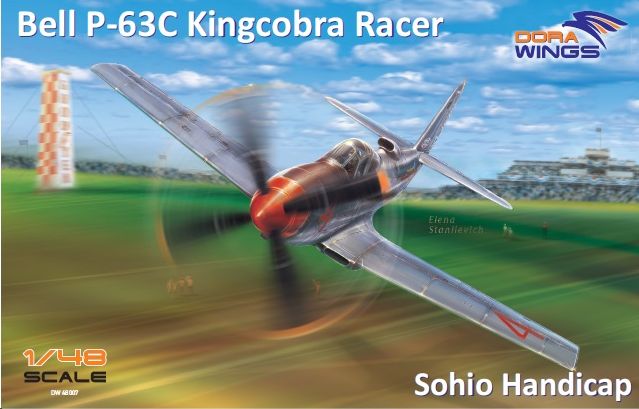 Dora Wings Bell P-63C Kingcobra Racer