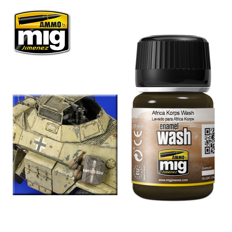 Ammo Mig Africa Korps Enamel Wash