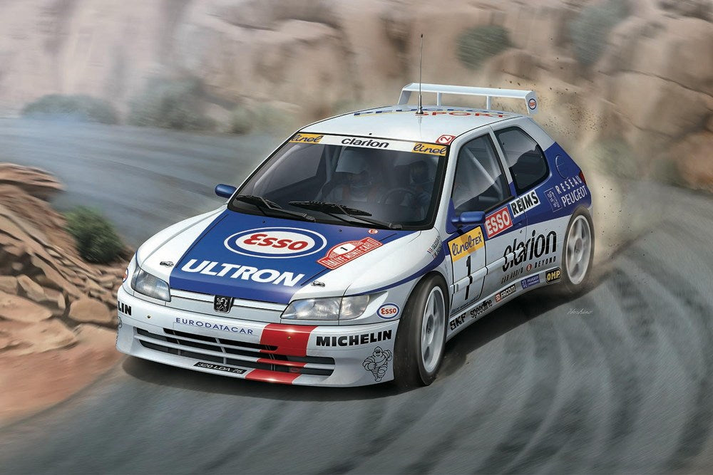 Platz NuNu 1/24 PEUGEOT 306 MAXI 1996 Monte Carlo Rally, Vehicle