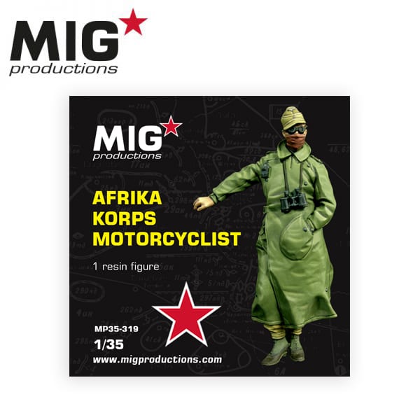 MIG 1/35 Africa Korps Motorcyclist