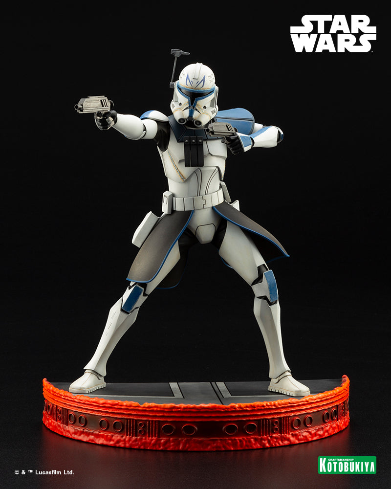 Kotobukiya 1/7 Star Wars: The Clone Wars Series Artfx Captain Rex Escape from the Clones, Pre-Painted PVC Statue