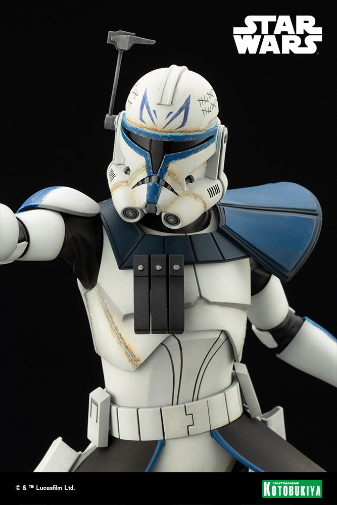 Kotobukiya 1/7 Star Wars: The Clone Wars Series Artfx Captain Rex Escape from the Clones, Pre-Painted PVC Statue