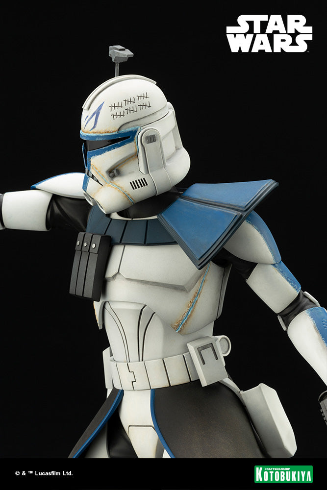 Kotobukiya 1/7 Star Wars: The Clone Wars Series Artfx Captain Rex Escape from the Clones, Pre-Painted PVC Statue