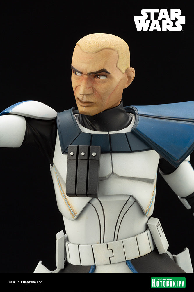 Kotobukiya 1/7 Star Wars: The Clone Wars Series Artfx Captain Rex Escape from the Clones, Pre-Painted PVC Statue