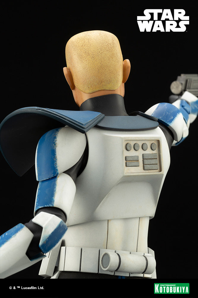 Kotobukiya 1/7 Star Wars: The Clone Wars Series Artfx Captain Rex Escape from the Clones, Pre-Painted PVC Statue