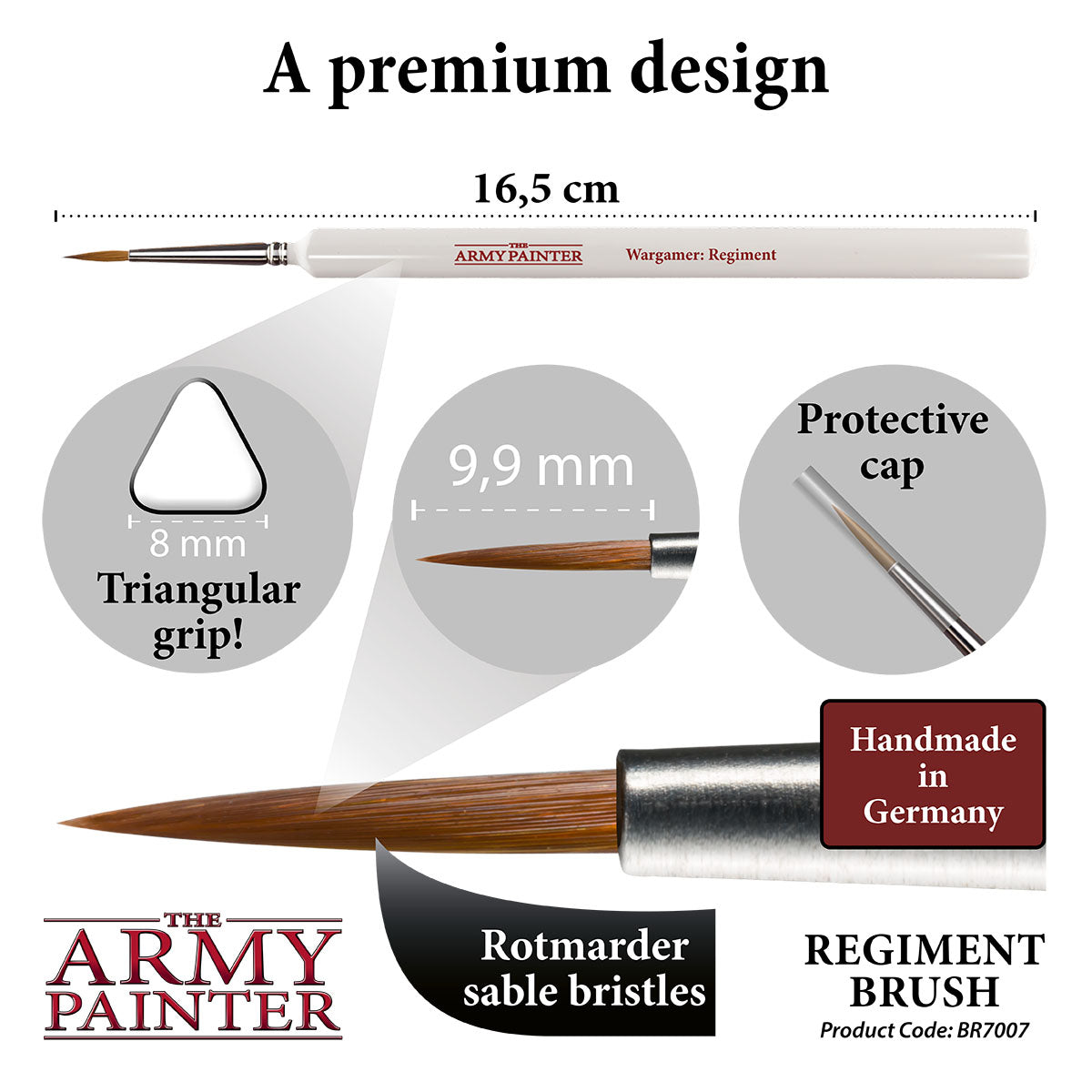 Army Painter Wargamer Brush - Regiment