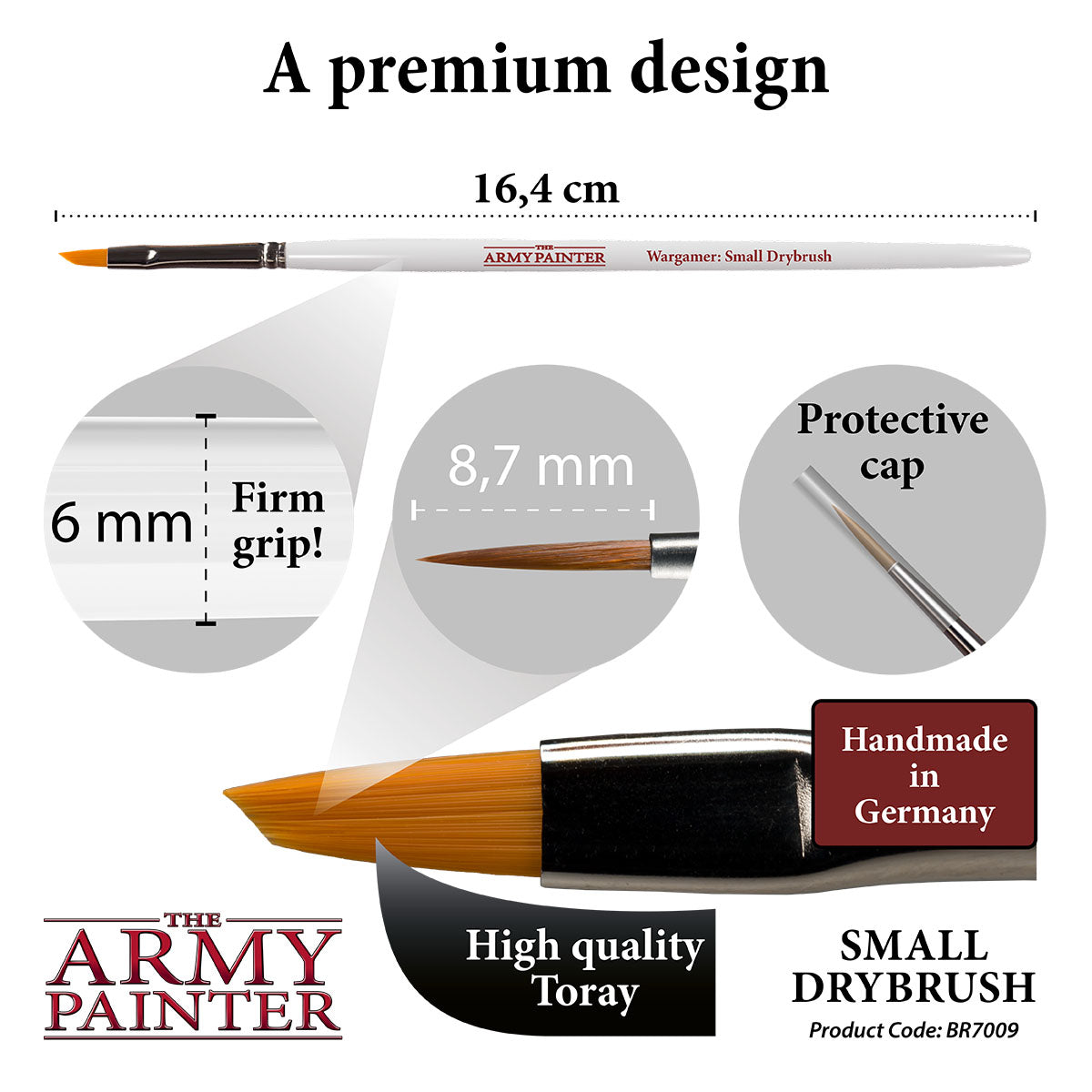 Army Painter Wargamer Brush - Small Drybrush