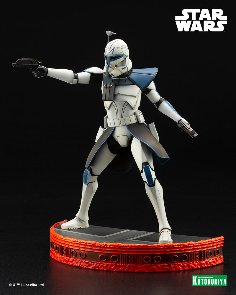 Kotobukiya 1/7 Star Wars: The Clone Wars Series Artfx Captain Rex Escape from the Clones, Pre-Painted PVC Statue