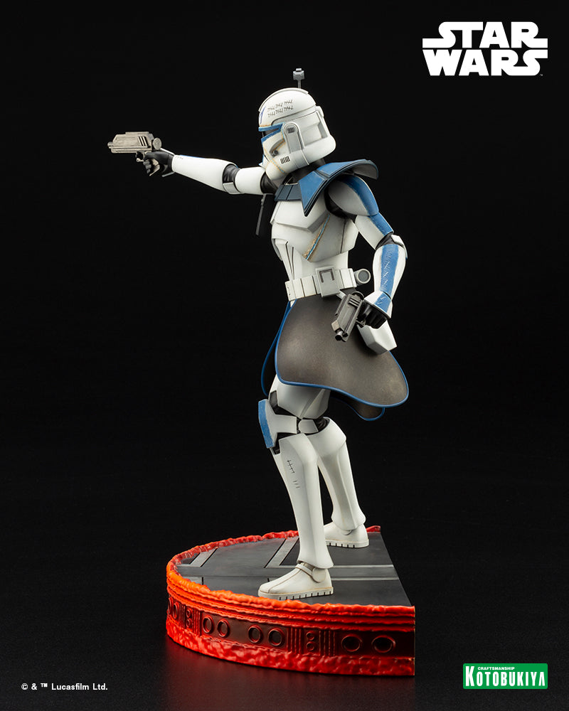 Kotobukiya 1/7 Star Wars: The Clone Wars Series Artfx Captain Rex Escape from the Clones, Pre-Painted PVC Statue