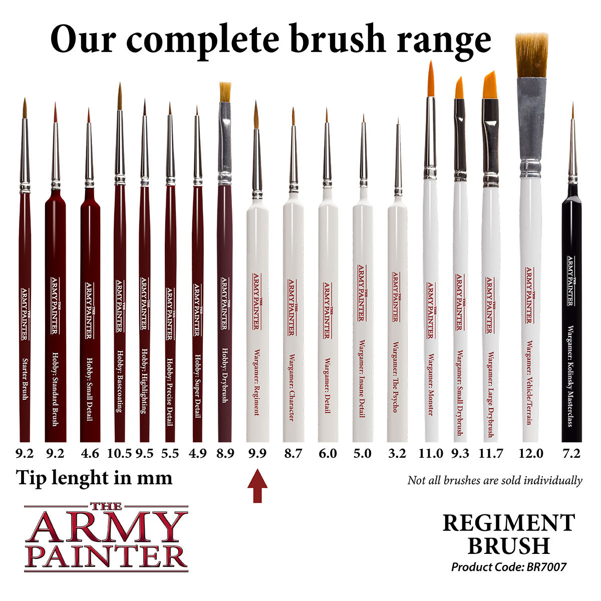 Army Painter Wargamer Brush - Regiment