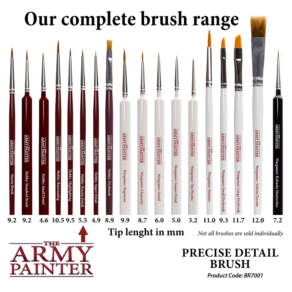 Army Painter Hobby Brush - Precise Detail