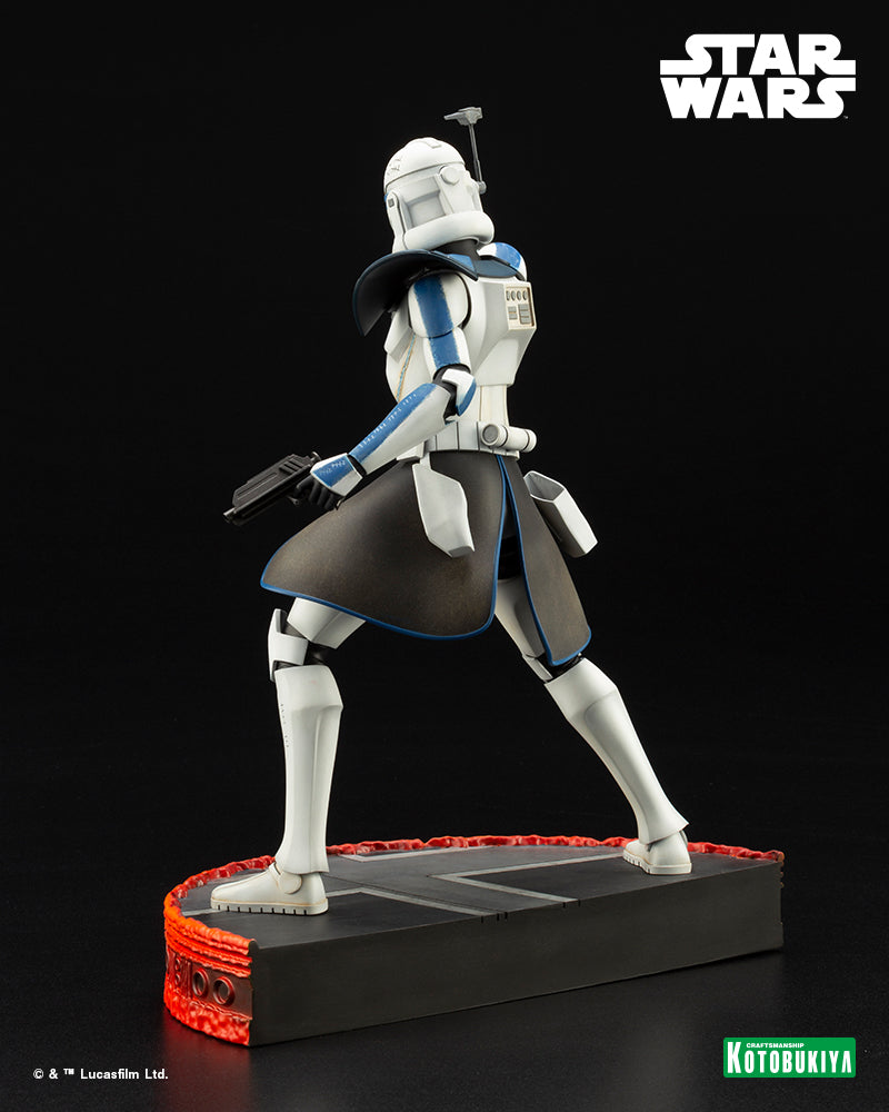 Kotobukiya 1/7 Star Wars: The Clone Wars Series Artfx Captain Rex Escape from the Clones, Pre-Painted PVC Statue