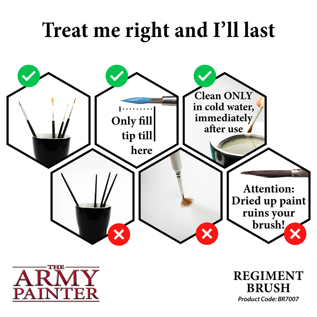 Army Painter Wargamer Brush - Regiment