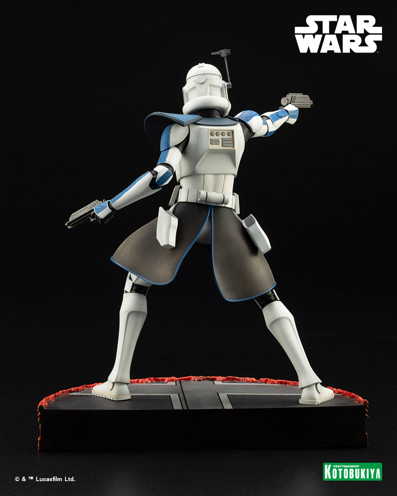 Kotobukiya 1/7 Star Wars: The Clone Wars Series Artfx Captain Rex Escape from the Clones, Pre-Painted PVC Statue