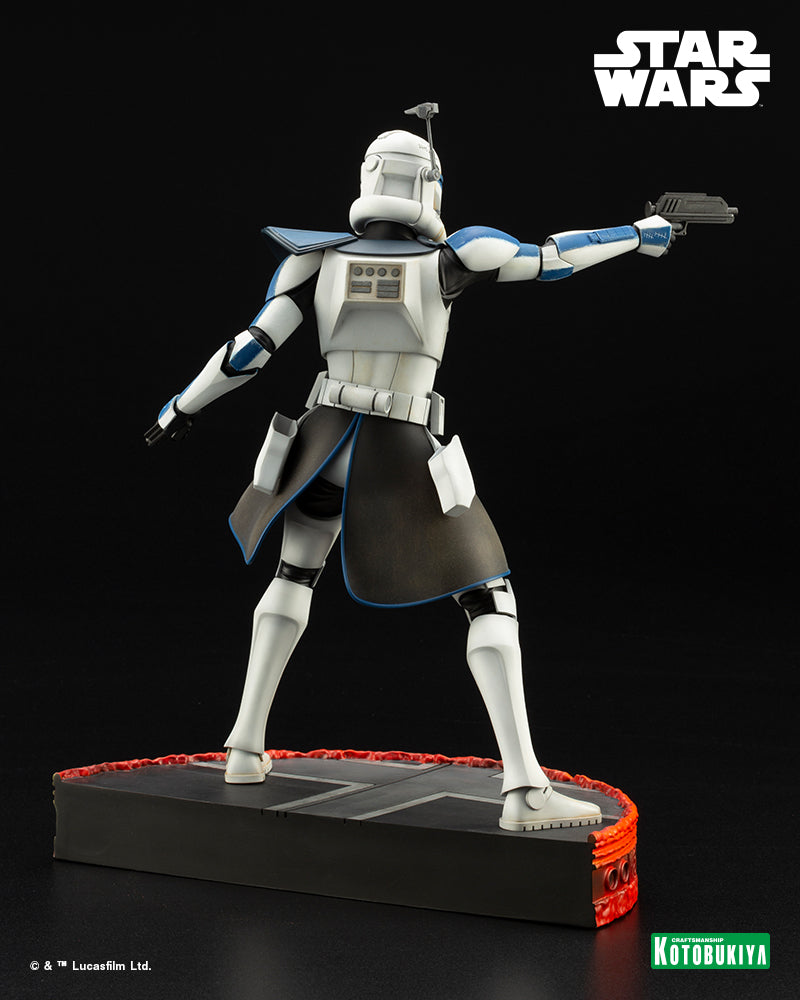 Kotobukiya 1/7 Star Wars: The Clone Wars Series Artfx Captain Rex Escape from the Clones, Pre-Painted PVC Statue