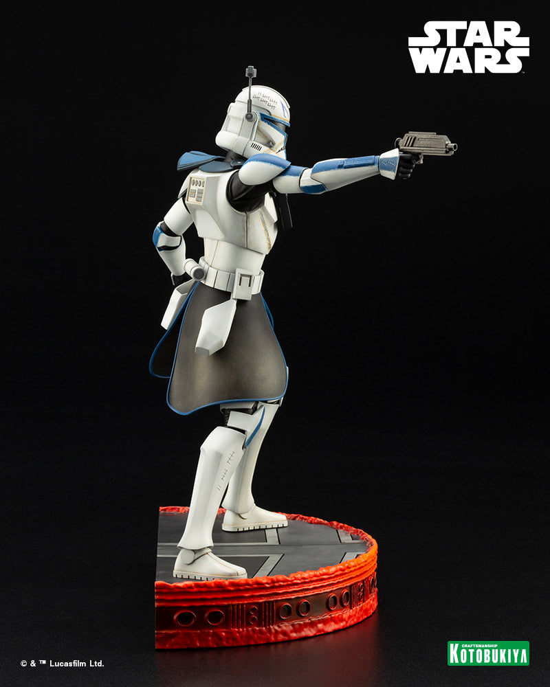 Kotobukiya 1/7 Star Wars: The Clone Wars Series Artfx Captain Rex Escape from the Clones, Pre-Painted PVC Statue