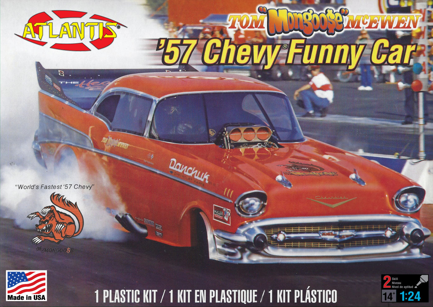 Atlantis 1/24 Tom McEwen '57 Chevy Funny Car