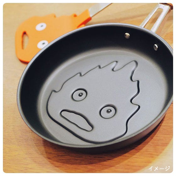 Benelic Calcifer Kitchen Tool Frying Pan 'Howl's Moving Castle'