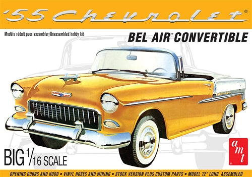 AMT 1/16 1955 Chevy Bel Air Convertible