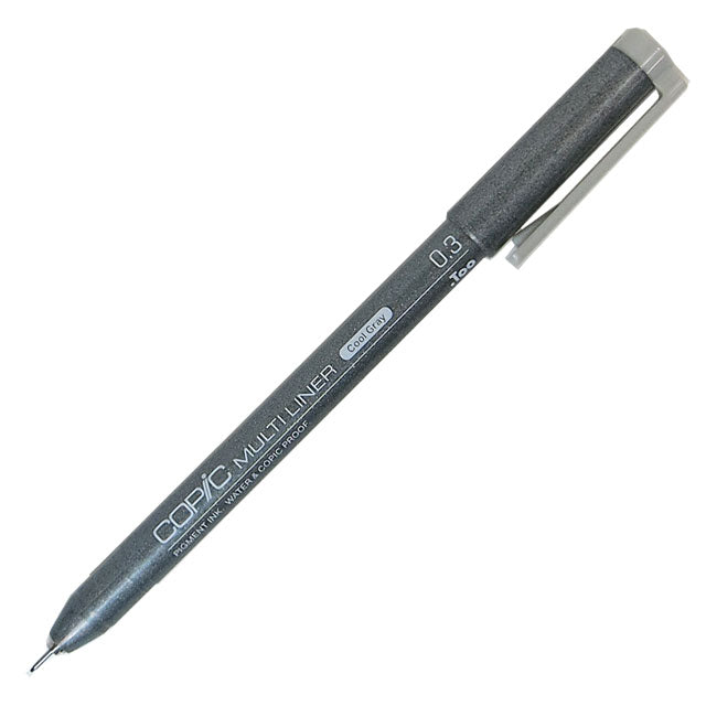 Copic Multiliner Ink Pen, Cool Gray 0.3mm