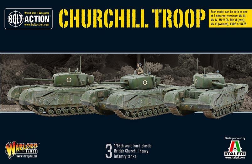 Bolt Action Churchill Troop