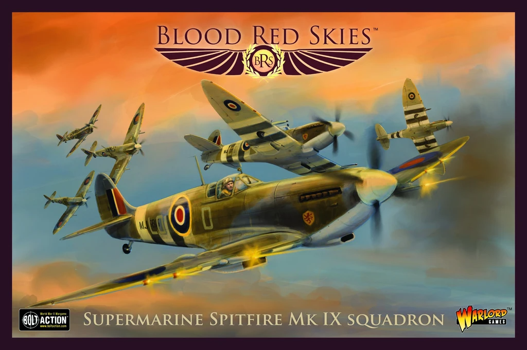 Blood Red Skies Supermarine Spitfire Mk IX Squadron