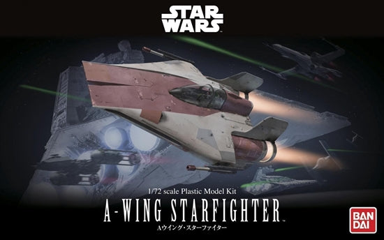 Bandai Star Wars 1/72 A-Wing Starfighter